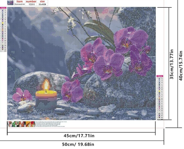 Diamond Painting Traumhafte Orchidee